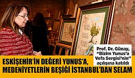 Prof. Dr. Günay, “Bizim Yunus’a Vefa Sergisi’nin” açılışına katıldı