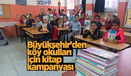 Büyükşehir kitap toplama kampanyası ile köy okullarına destek oluyor