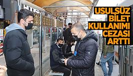 Eskişehir’de usulsüz bilet kullanımı cezası arttı