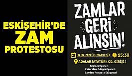Eskişehir'de zamlar protesto edilecek