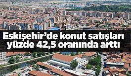 Eskişehir’de konut satışları yüzde 42,5 oranında arttı