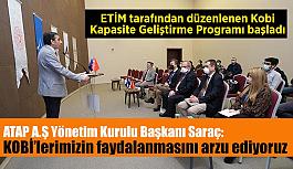 ETİM tarafından düzenlenen Kobi Kapasite Geliştirme Programı başladı