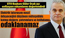 ETO Başkanı Güler: Enflasyonun nedenleri bertaraf edilmeli