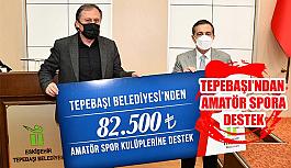 Tepebaşı’ndan  amatör spora  destek