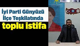 İyi Parti Günyüzü İlçe Teşkilatında toplu istifa