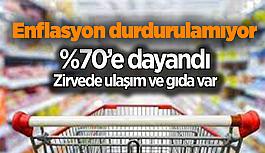 Enflasyon durdurulamıyor