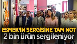 ESMEK  kursiyerlerinden muhteşem sergi