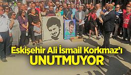 Ali İsmail Korkmaz anıldı