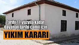 Eskişehir'deki tarihi camii yıkılacak