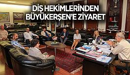 Diş hekimlerinden  Büyükerşen’e ziyaret