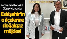 Eskişehir'in üç ilçesine doğalgaz geliyor