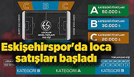 Eskişehirspor'da loca satışları başladı