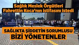 Sağlıkçılar öldürülen Dr. Ekrem Karakaya için alandaydı