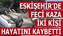 Takla atan otomobilde 2 kişi öldü, 2 kişi yaralandı