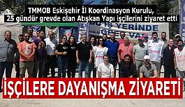 TMMOB’tan işçilere dayanışma ziyareti