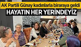 Günay kadınları Millet Bahçesi’nde ağırladı