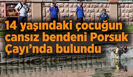 Kayıp çocuğun cansız bedeni Porsuk Çayı'nda bulundu