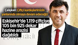 Topraksız çiftçiye 106 bin dekar Hazine arazisi desteği