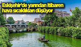 Eskişehir'de sıcaklık düşüyor