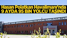 Hasan Polatkan Havalimanında yolcu sayısı artıyor