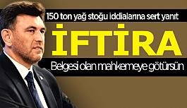 İl Başkanı Çalışkan 150 tonluk yağ stoğu iddiası ile ilgili ilk kez konuştu