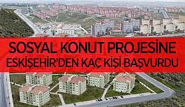 İşte Eskişehir'de sosyal konuta başvuran kişi sayısı