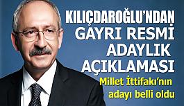 Kılıçdaroğlu bir tek “adayım” demedi