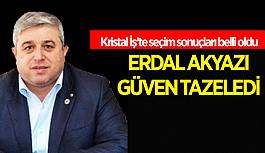 Kristal İş'te kazanan Erdal Akyazı oldu