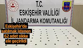 Satılmak istenen 62 adet sikke ele geçirildi, 3 kişi yakalandı