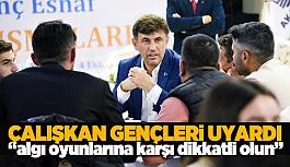 AK Partili Çalışkan, genç girişimcilerle bir araya geldi