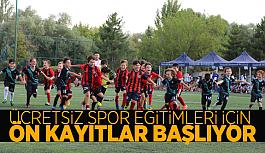 Büyükşehir’in ücretsiz spor kursları için kayıtlar başladı