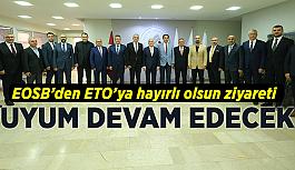 Eskişehir OSB Başkanı Küpeli’den ETO Başkanı Güler’e ziyaret