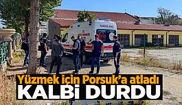 Porsuk Çayı’nda kalbi duran şahıs, kalp masajıyla kurtarıldı