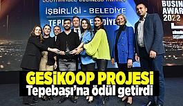 Tepebaşı Belediyesi, GESİKOOP projesiyle ödüle layık görüldü