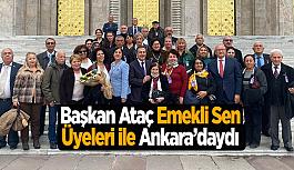 Başkan Ataç ve Emekli-Sen Üyeleri Ankara’da