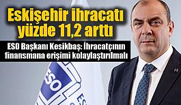 Eskişehir ihracatı yüzde 11,2 arttı