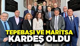 Tepebaşı ve Maritsa kardeş oldu