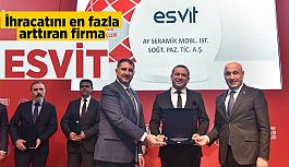 ESVİT’e ihracat ödülü