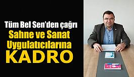 Sahne ve Sanat Uygulatıcıları kadro istiyor