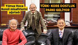 Türk- Kore Dostluk Parkı hazırlıkları devam ediyor