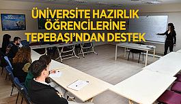 Üniversite hazırlık  öğrencilerine  Tepebaşı’ndan destek