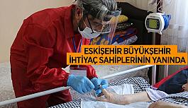 Eskişehir Büyükşehir İhtiyaç sahiplerinin yanında