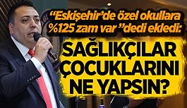 Sağlık Sen Şube Başkanı Hasan Hüseyin Köksal: İl Milli Eğitim Müdürümüzü fahiş zam sebebi ile denetime davet ediyoruz