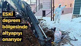 Eskişehir’den deprem bölgesinin altyapı onarımına destek
