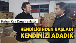 Serkan Can Zengin başlattıkları dayanışma ağını anlattı