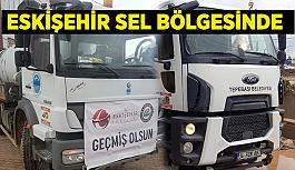 Eskişehir sel bölgesinde