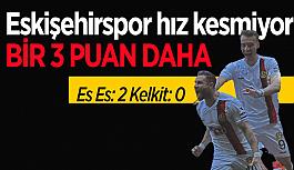 Eskişehirspor evinde kazandığı maçla hanesine 3 puan yazdırdı