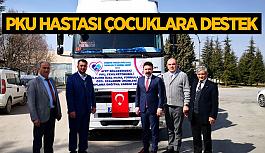 PKU hastası çocuklara destek