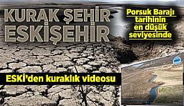 Porsuk Barajı tarihinin en düşük seviyesinde