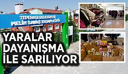 Tepebaşı dayanışmayı sürdürüyor